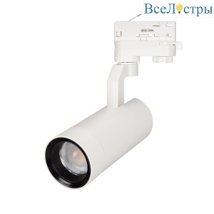 Трековый светодиодный светильник Arlight LGD-Gelios-4TR-R67-20W Day4000 033116