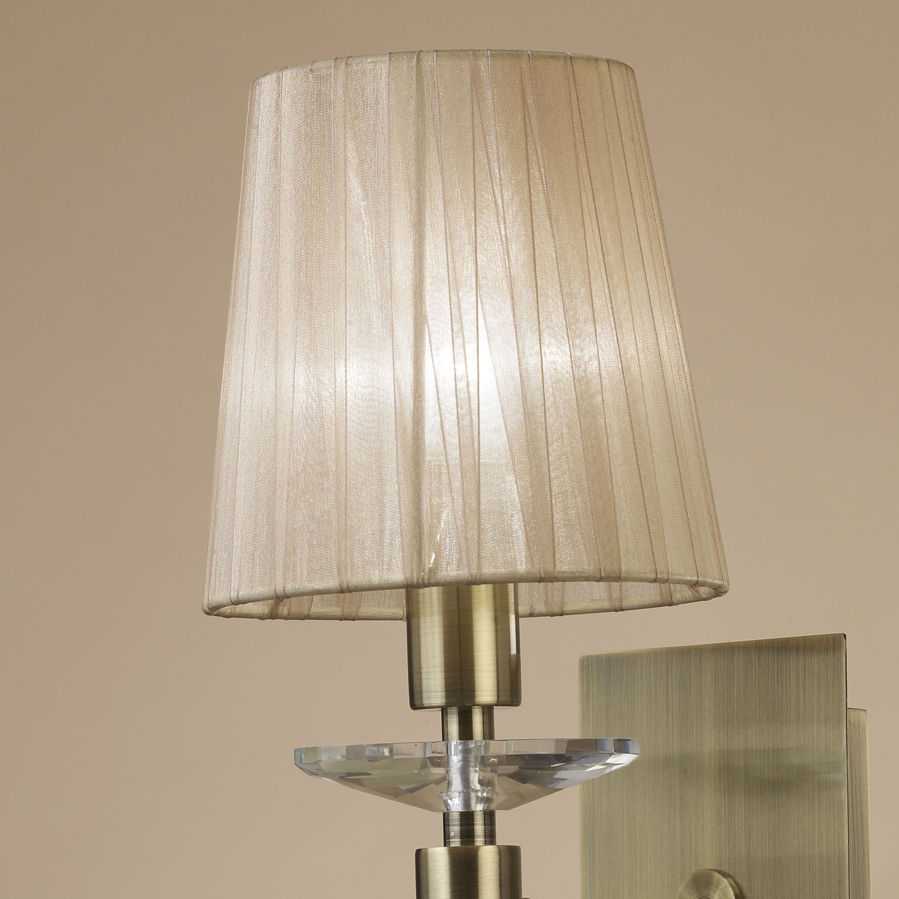 бра mantra tiffany bronze 3884