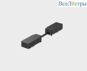 Коннектор гибкий угловой для магнитного шинопровода Italline IT09-9026 black