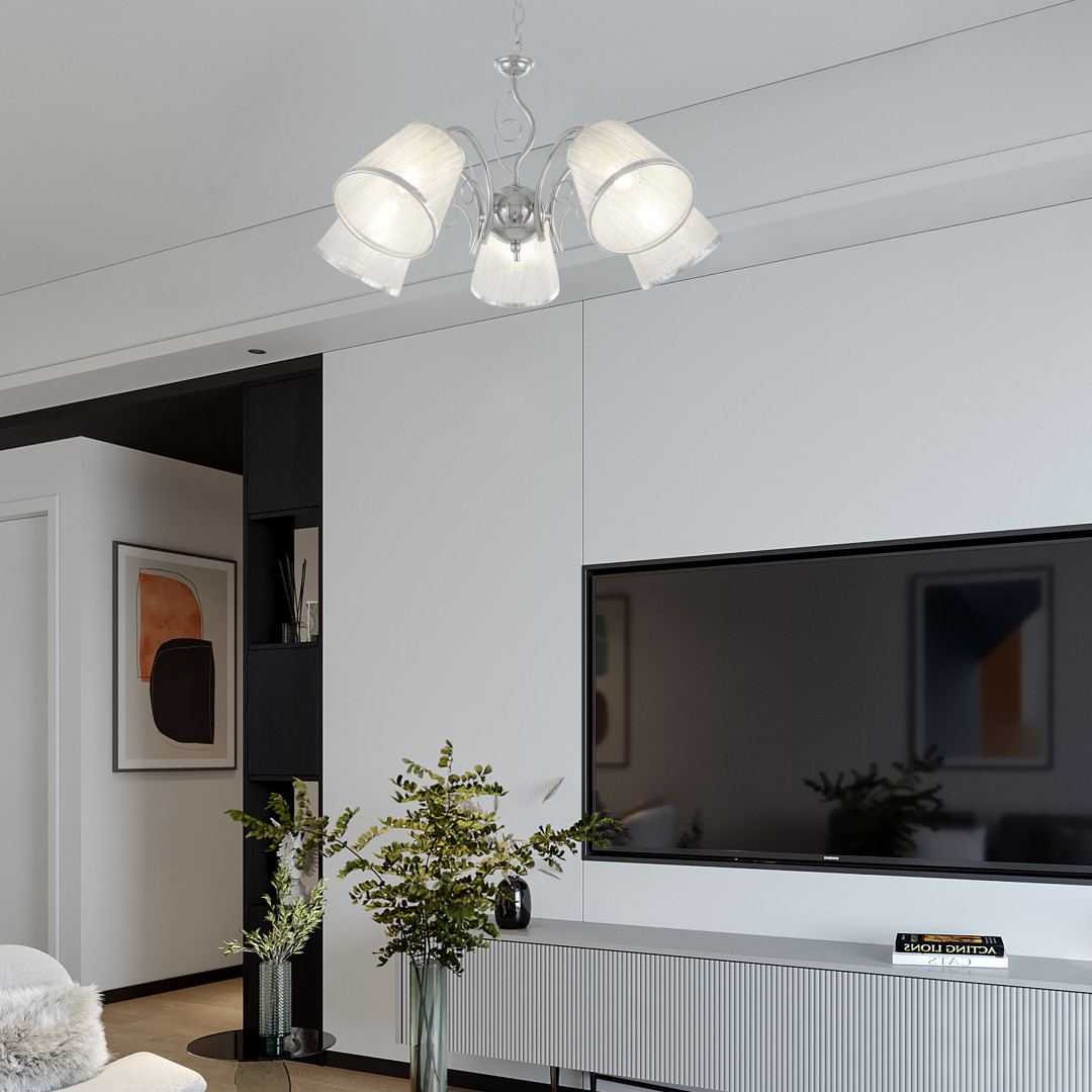 подвесная люстра arte milano amalfi 337946/5 cr