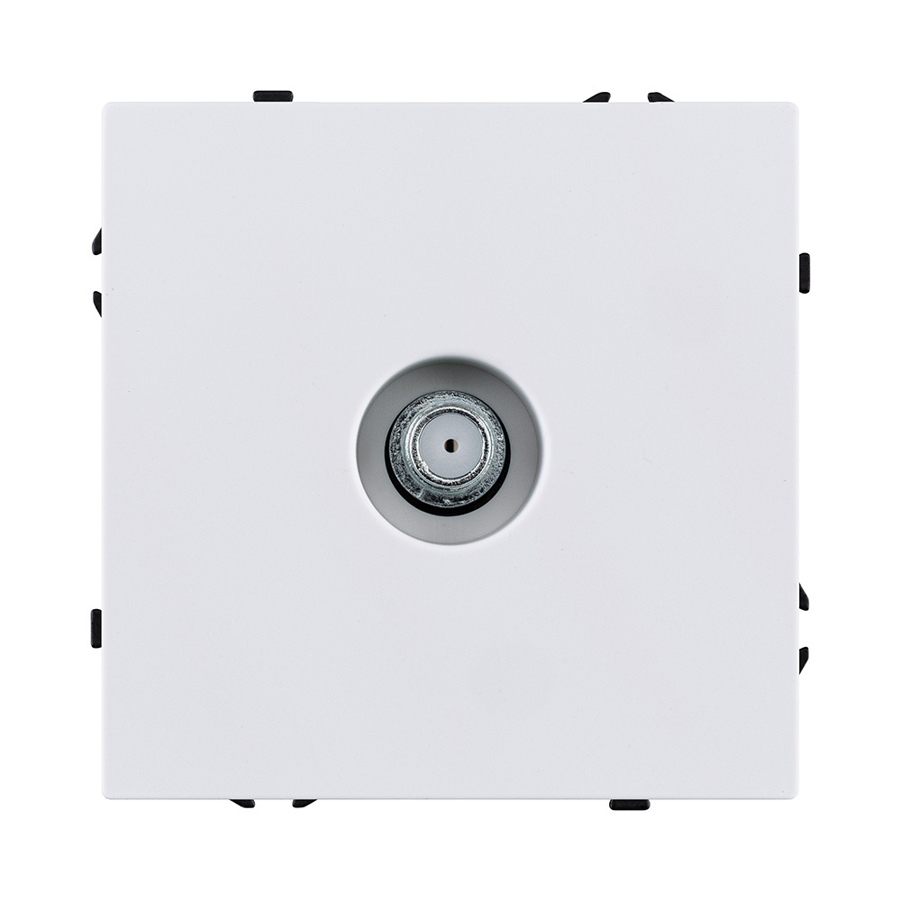 розетка tv, белый глянцевый kollinger eclipse ec-020wg