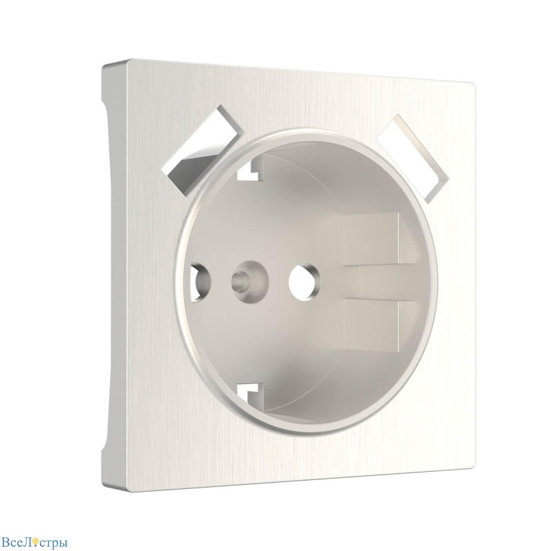 накладка для розетки usb werkel перламутровый рифленый w1179513 4690389161087