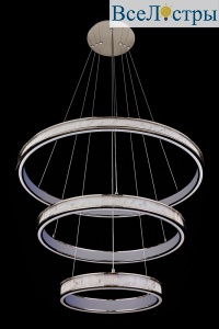 Подвесная люстра Christine LE7702/800-3K Black Chrome