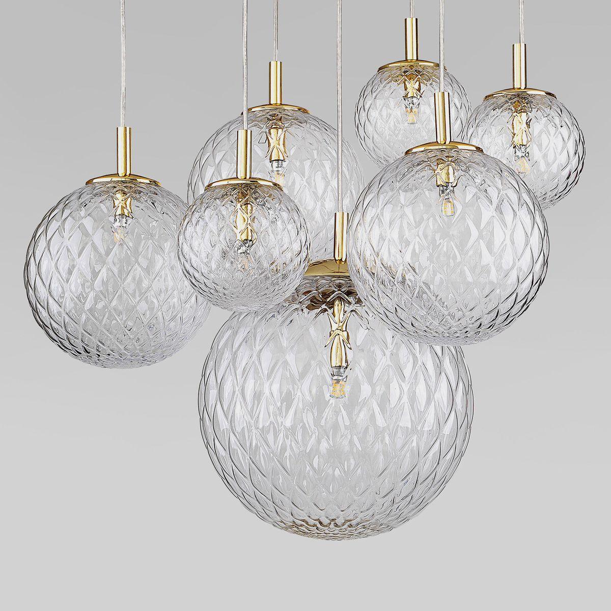 подвесная люстра tk lighting 4608 cadix gold