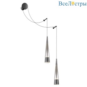 Подвесной светодиодный светильник Maytoni Sintesi P090WL-L24CH3K