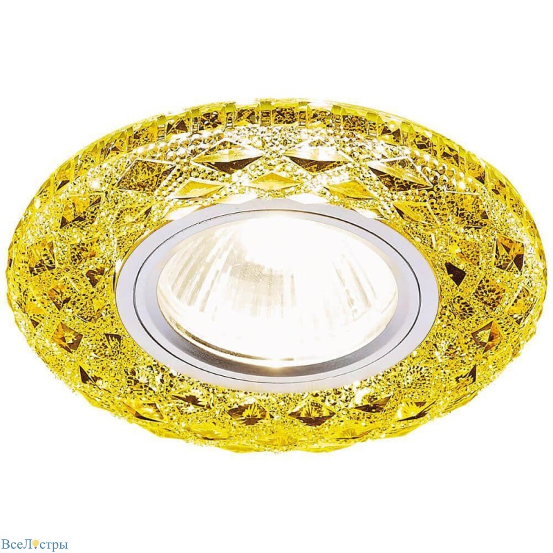 встраиваемый светодиодный светильник ambrella light led s288 gd