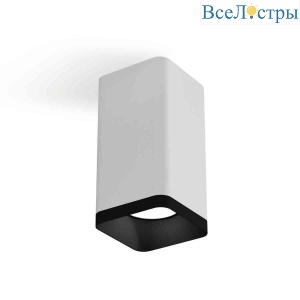 Комплект накладного светильника Ambrella light Techno Spot XS7820002 SWH/SBK белый песок/черный песок (C7820, N7702)