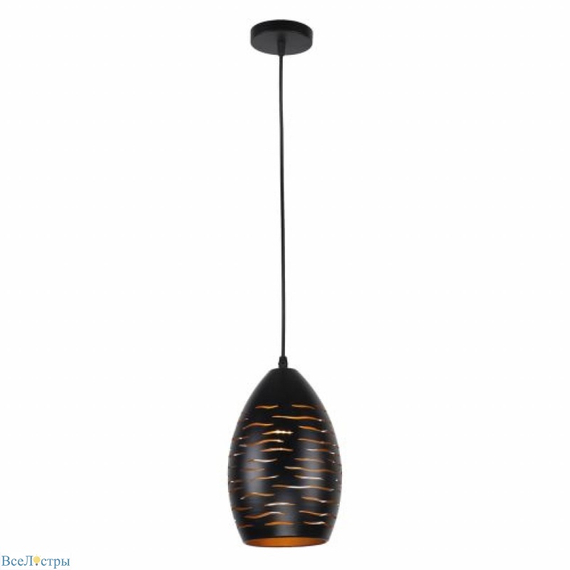 подвесной светильник imex md.2922-1-p bk+gd