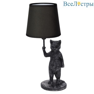 Настольная лампа Uniel UL-00013444 UML-B465 E14 SILVER/BLACK