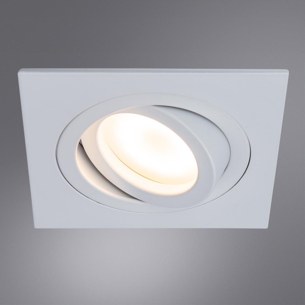 встраиваемый светильник arte lamp tarf a2168pl-1wh