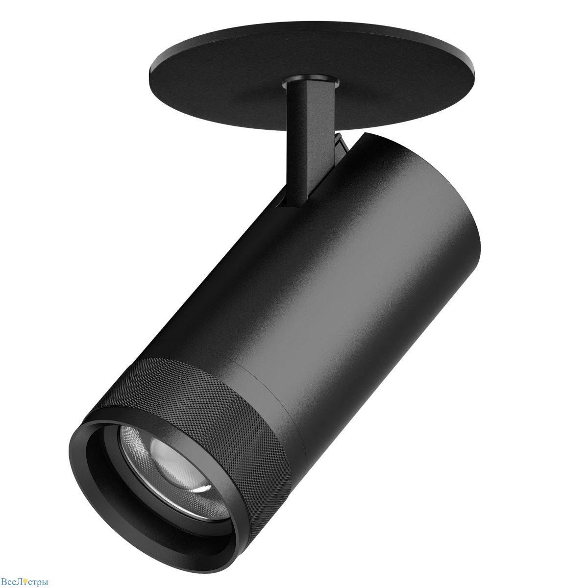 встраиваемый светильник 20-55g с адаптером lightstar canno pro c4307rs