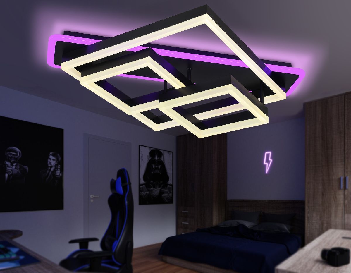 потолочная люстра ambrella light acrylica disk fa8533