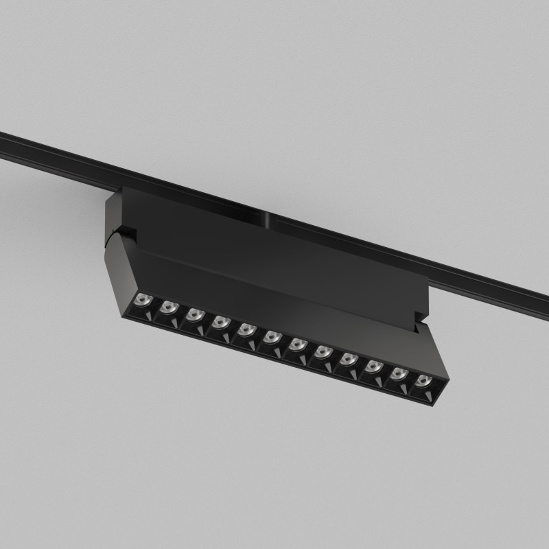 трековый светильник denkirs smart 48v grill dk8506-bk