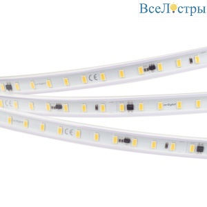 Светодиодная лента герметичная Arlight ARL-PV-С72-15.5mm 230V White6000 (14 W/m, IP65, 5630, 50m) 027051(2)