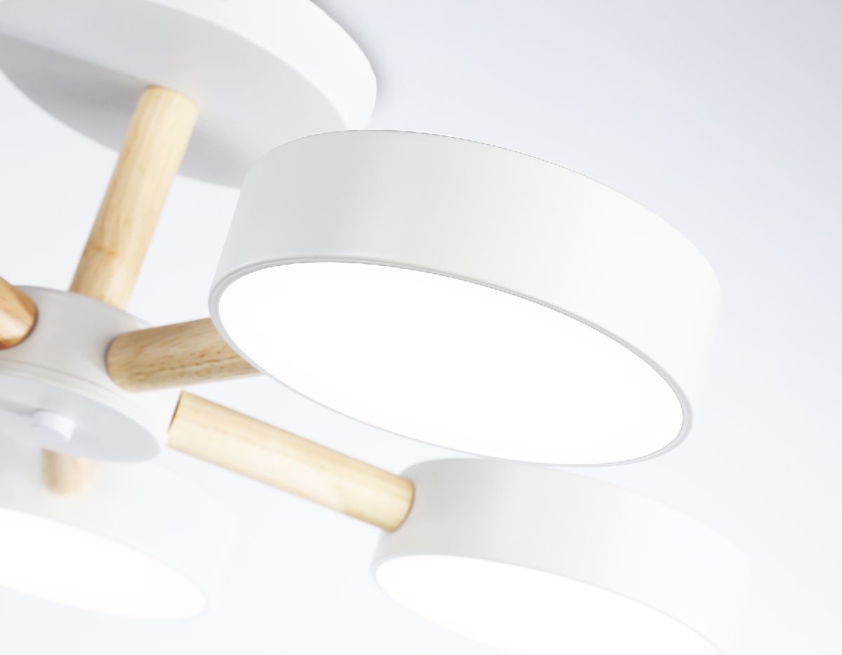 люстра на штанге ambrella light comfort linetech fl4825