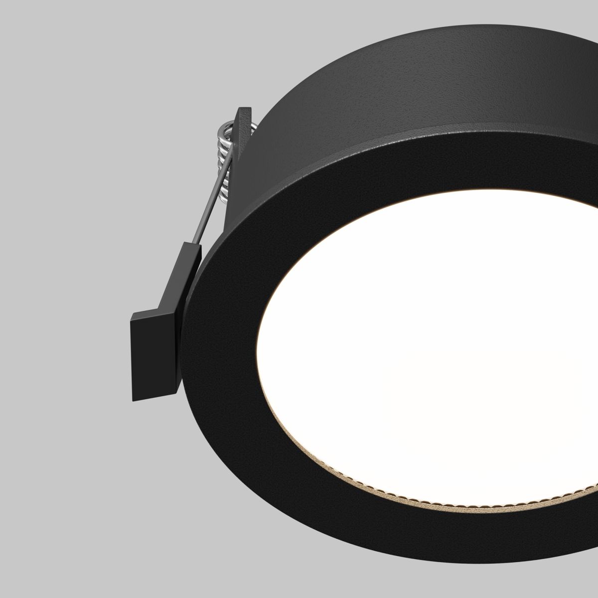 встраиваемый светильник maytoni technical downlight orb dl130-gx53-b