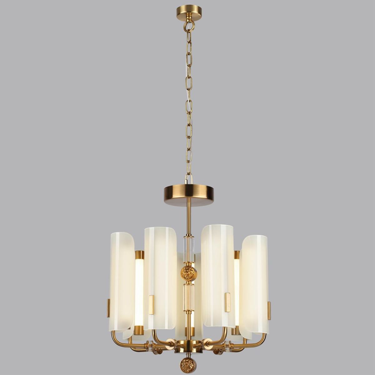 подвесная люстра odeon light modern lion 5467/35l