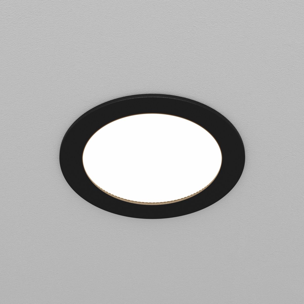 встраиваемый светильник maytoni technical downlight orb dl130-gx53-b