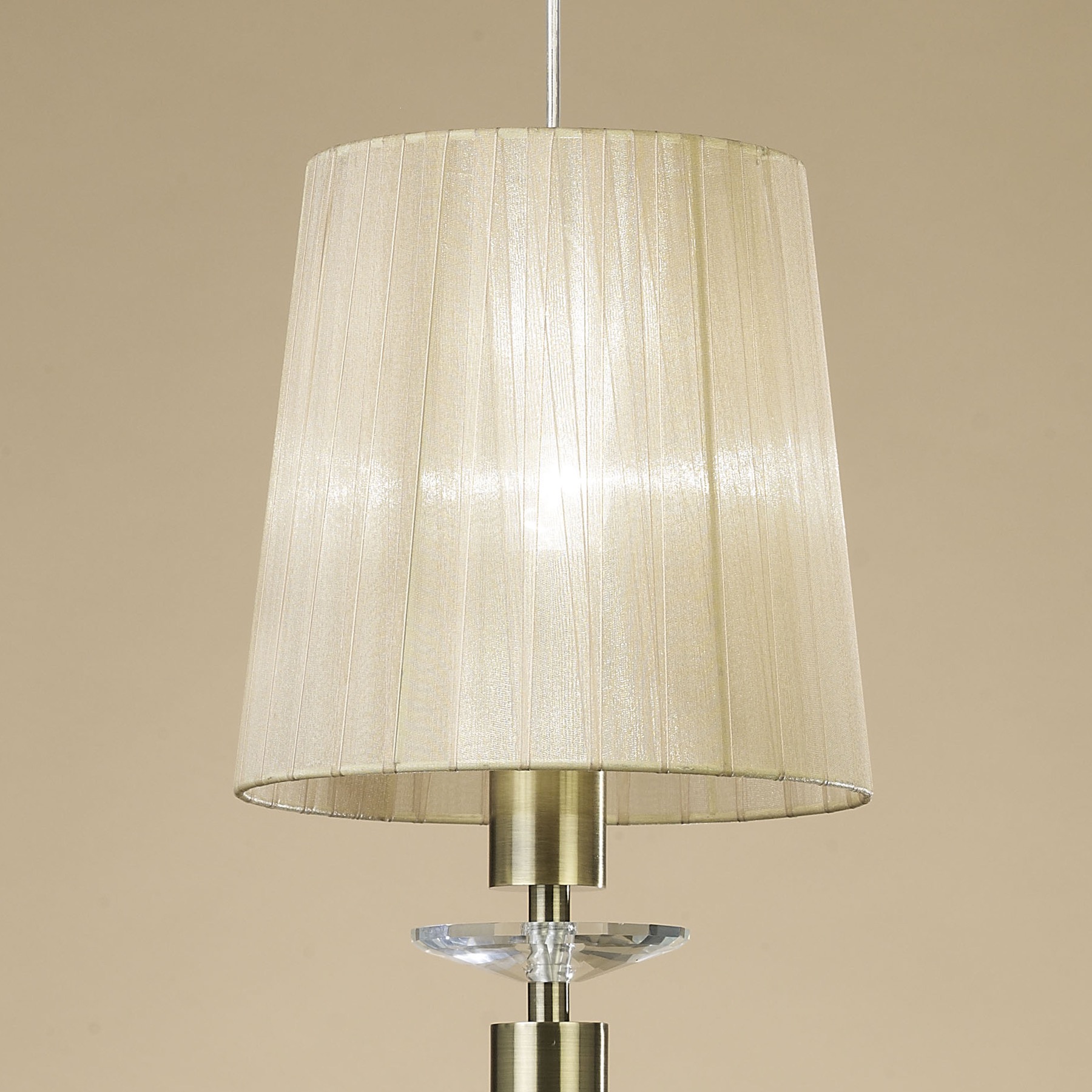 подвесной светильник mantra tiffany bronze 3881