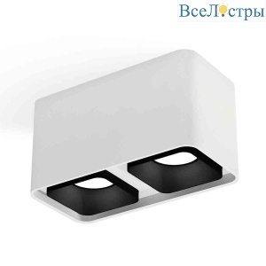 Комплект накладного светильника Ambrella light Techno Spot XS7850002 SWH/SBK белый песок/черный песок (C7850, N7702)