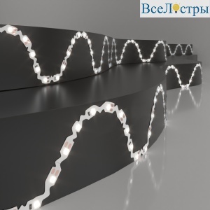 Светодиодная лента Elektrostandard гибкая 12V 6W 60Led 2835 IP20 дневной белый, 5м 4690389166969