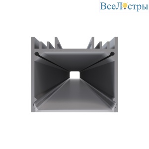 Профиль П-образный универсальный Apeyron ширина ленты до 25мм (рассеиватель, заглушки - 2шт) 08-23