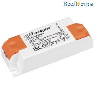 Драйвер Arlight ARJ-KE52350 36-52V 18W IP20 0,35A 027590