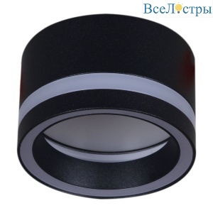 Встраиваемый светильник Reluce 53023-9.0-001CT GX53 BK