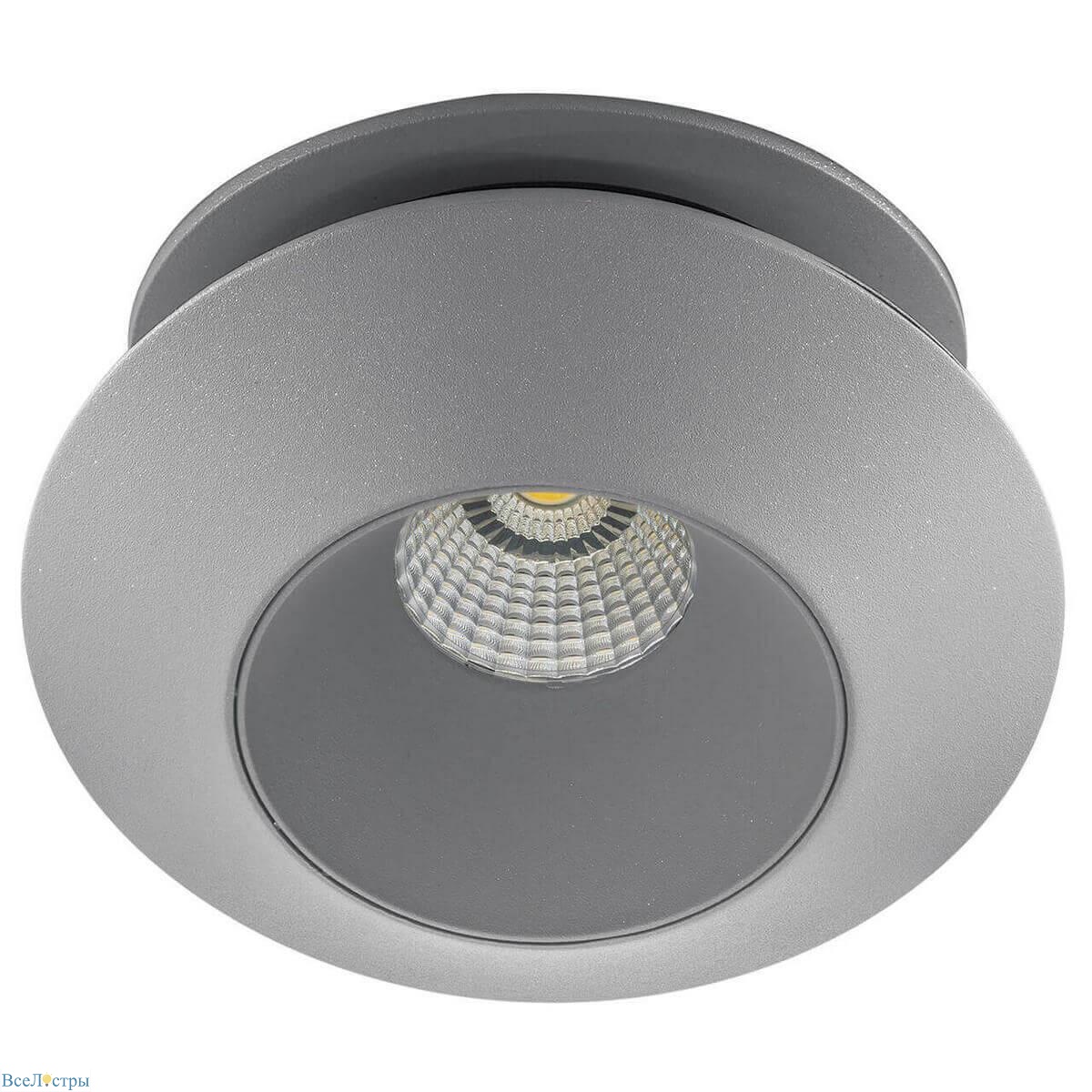 встраиваемый светильник lightstar orbe 051309