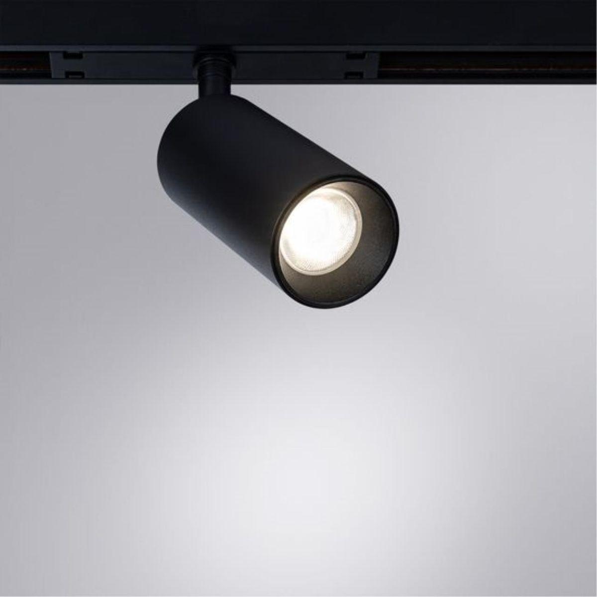 трековый светодиодный светильник arte lamp optima a7260pl-1bk