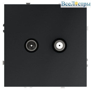 Розетка телевизионная Voltum S70 VLS060407