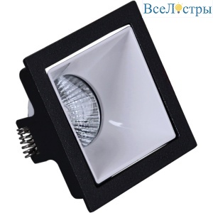 Встраиваемый светильник Reluce 16086-9.0-001PT MR16 BK+WT