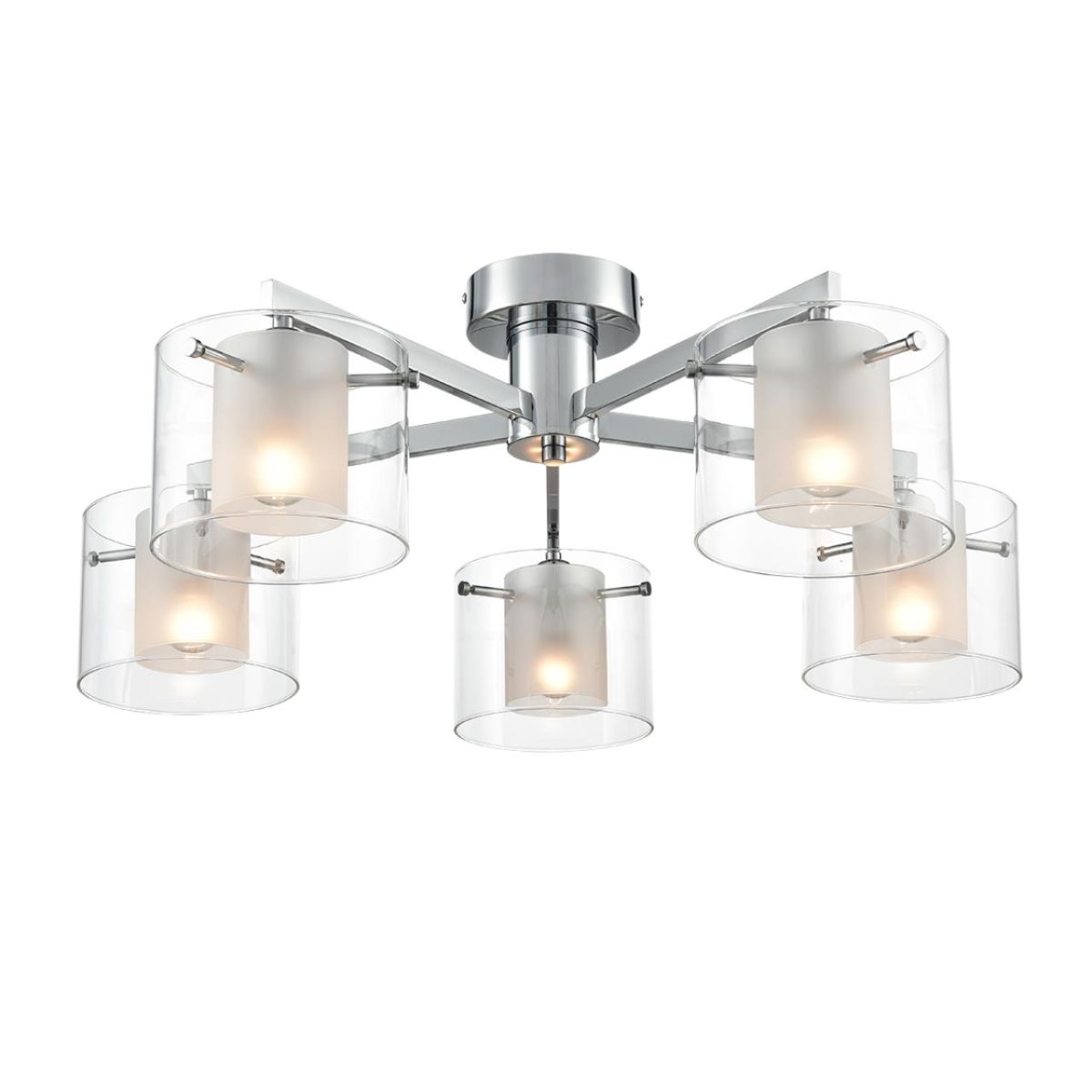 потолочная люстра lumion moderni verdi 8261/5c