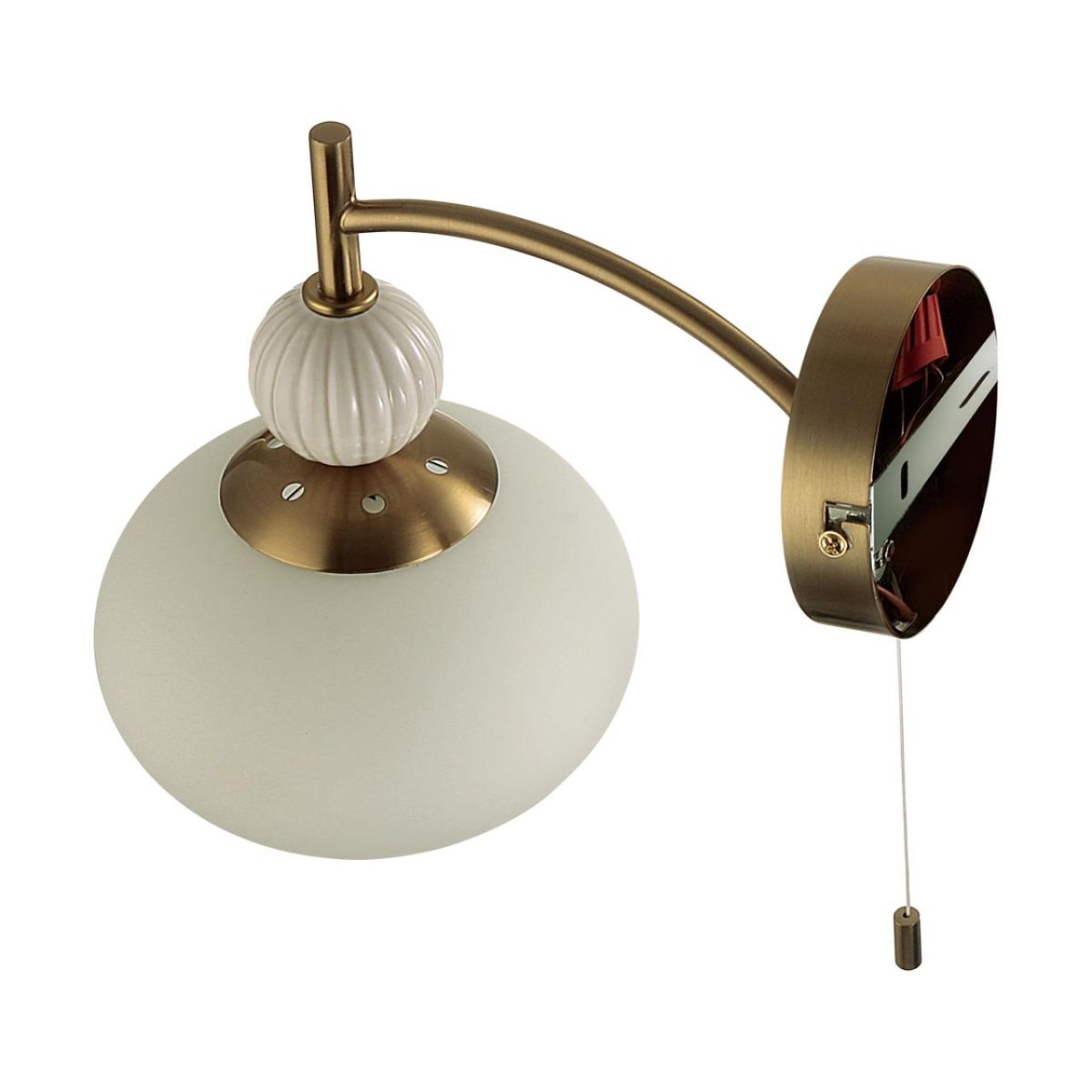бра lumion neoclassi gloriya 8272/1w