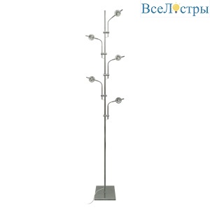 Торшер Uniel ULM-T640 5x2W/3000K CHROME MULTICOLOR UL-00012154