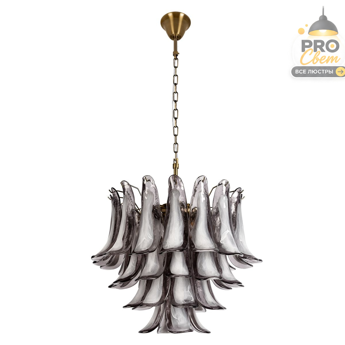 подвесная люстра loft it lilou 10600/600 ash