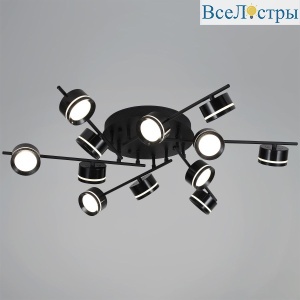 Потолочная люстра Reluce 10590-0.3-12 Black