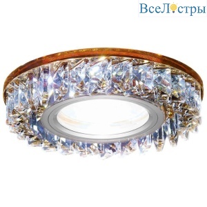 Встраиваемый светодиодный светильник Ambrella Light Led S255 BR