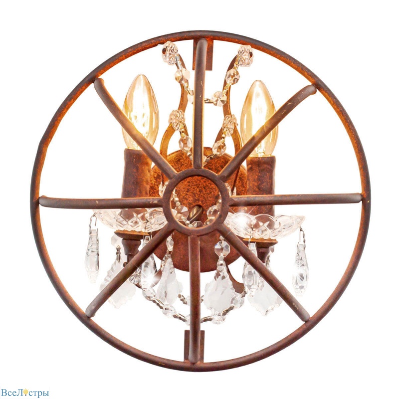 бра loft it foucaults orb crystal loft1897w