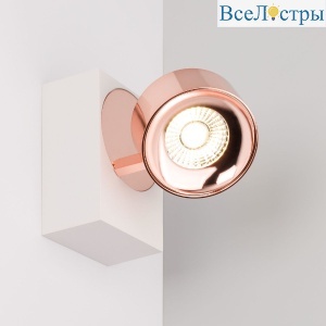 Накладной спот Arlight SP-PLURIO-SURFACE-S110x77-9W Day4000 (WH-COP, 36 deg, 230V) 040429