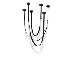 Подвесная люстра Kink Light Лирд 07689A-150+180+210,19