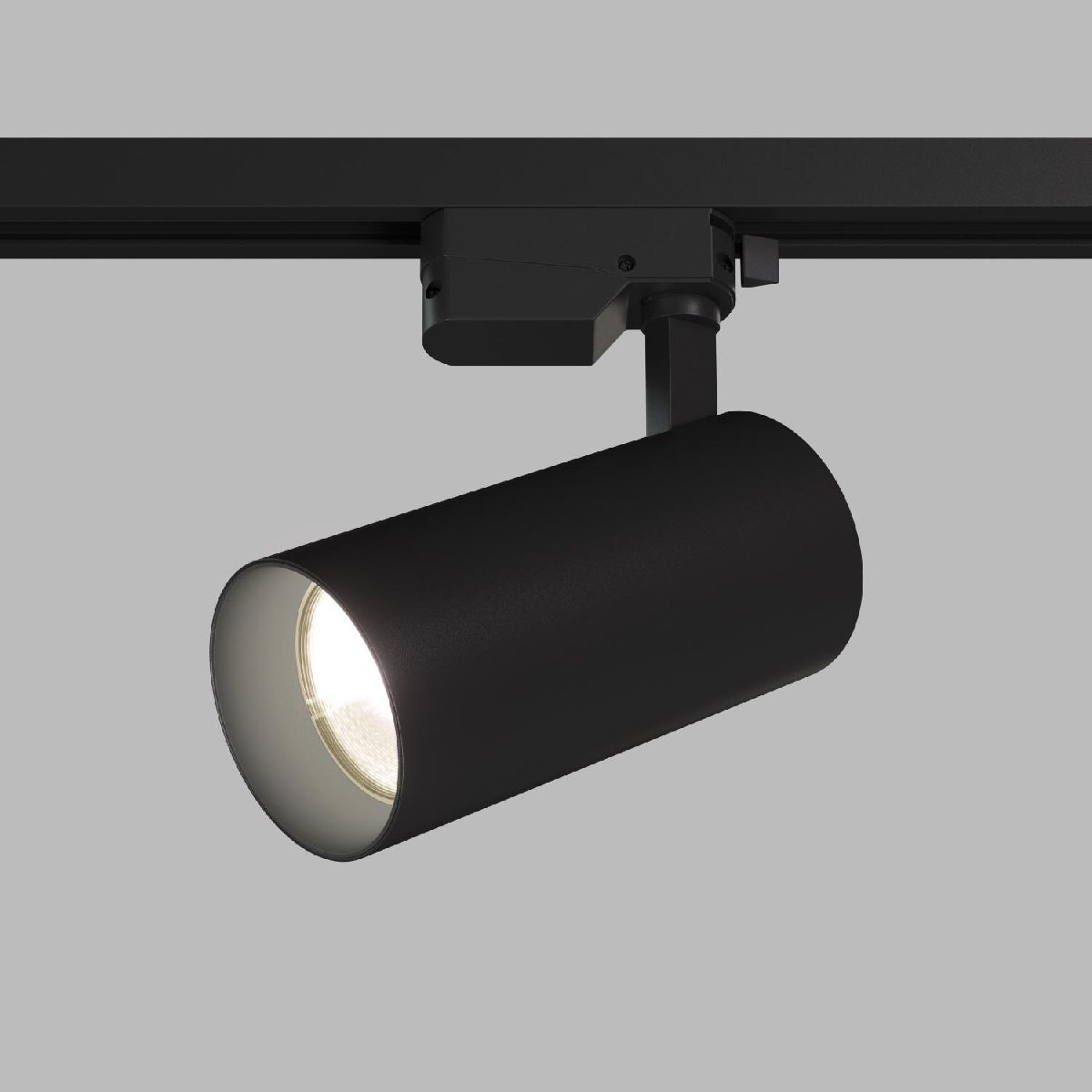 трековый однофазный светильник denkirs solid koper dk6453-bk