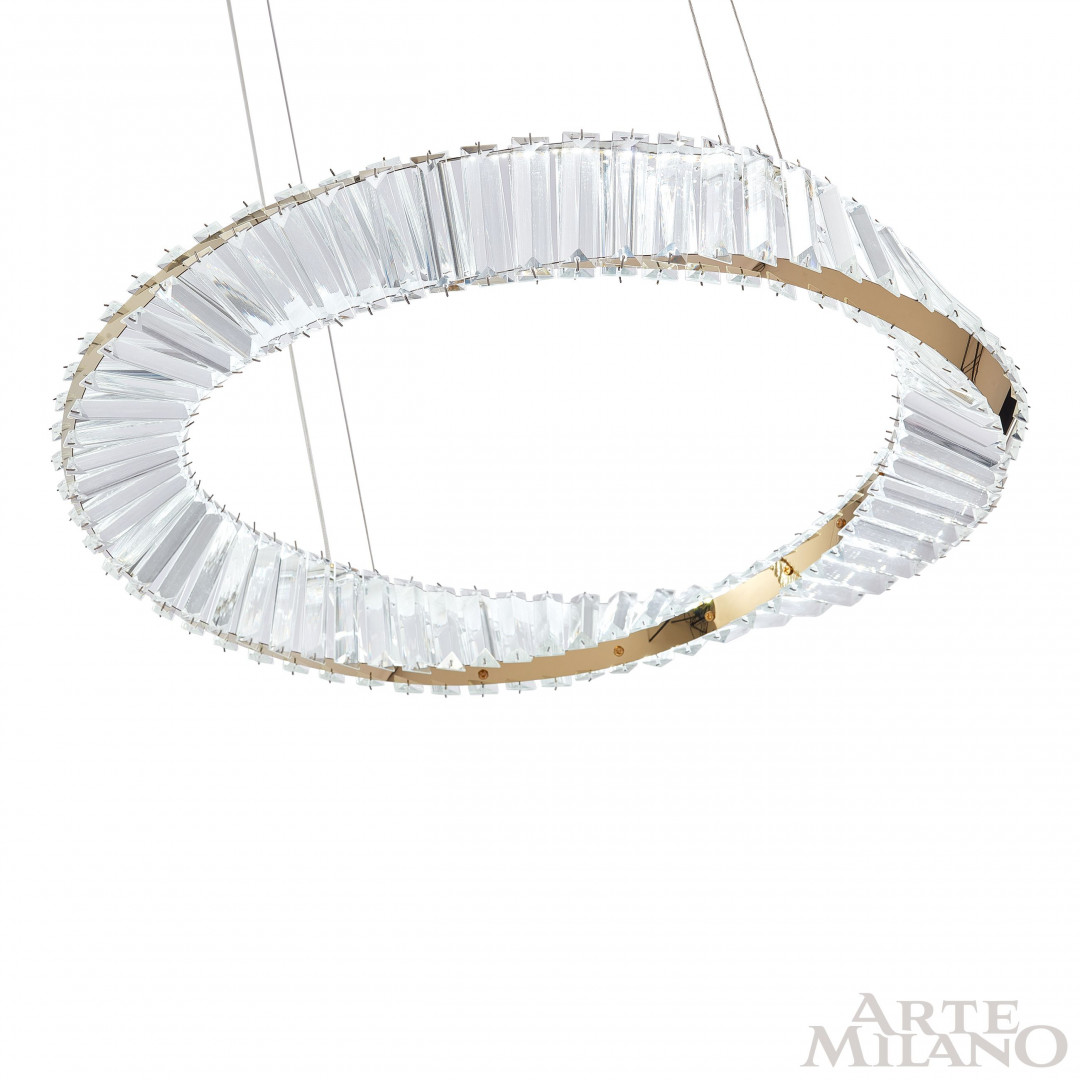 подвесная люстра arte milano venezia 318311/d600 gd