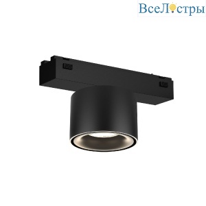 Трековый магнитный светильник iLedex Vision 4825-049-D74-10W-60DG-4000K-BK