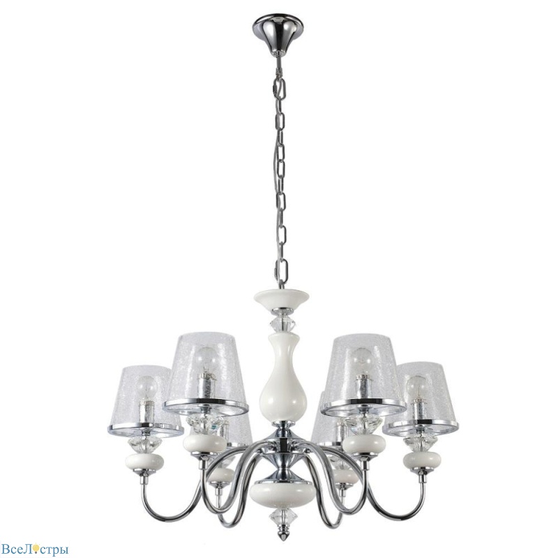 подвесная люстра crystal lux betis sp-pl6