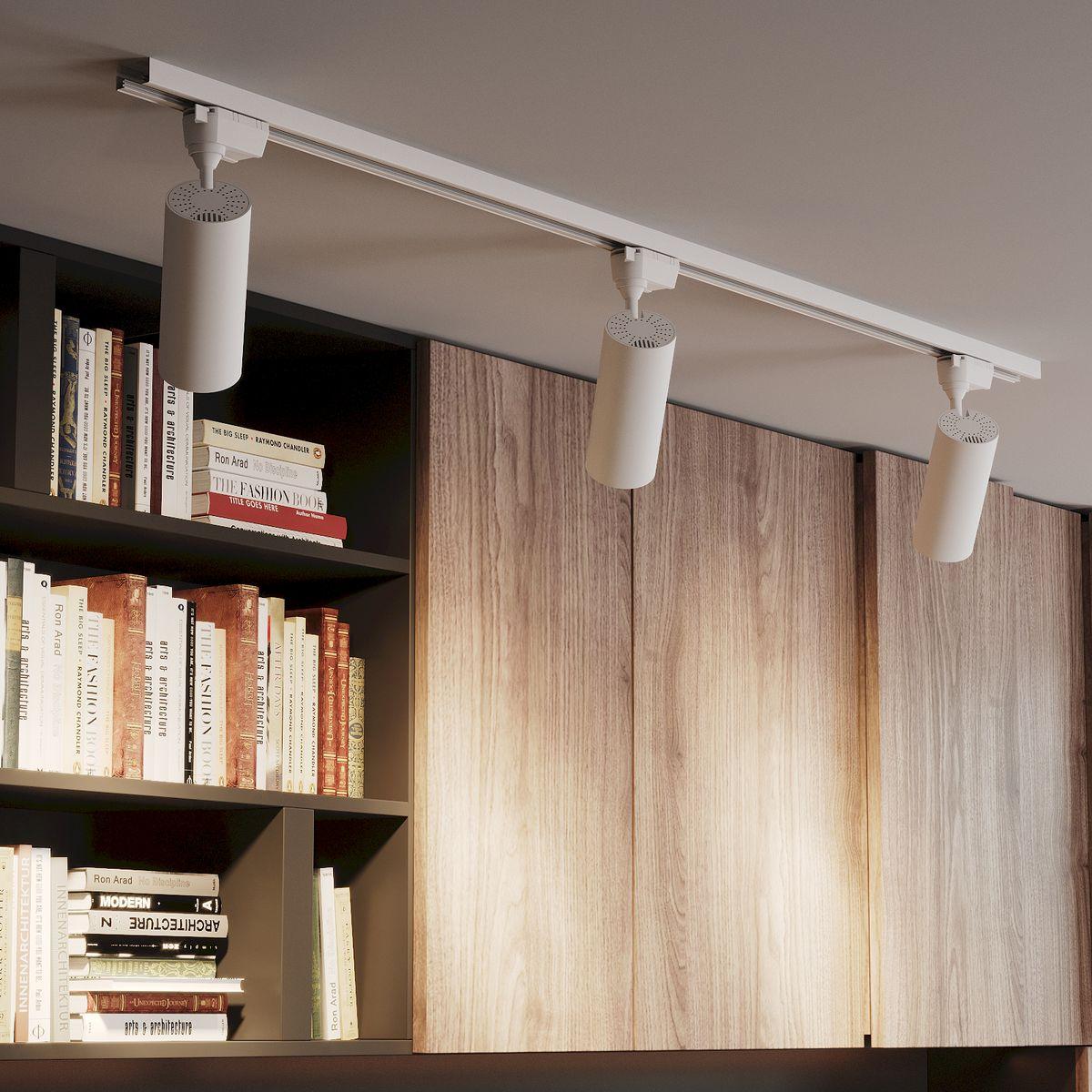 трековый светодиодный светильник gauss track light led tr085