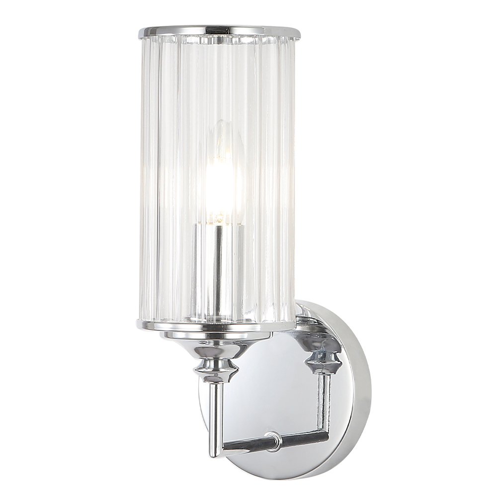 бра crystal lux gloria ap1 chrome