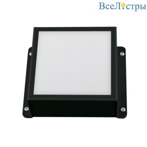 Встраиваемый светильник Uniel ULP-1010-7W/4000K IP54 GRILYATO OPAL BLACK UL-00012838
