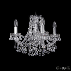Подвесная люстра Bohemia Ivele Crystal 1409/4/141 Ni
