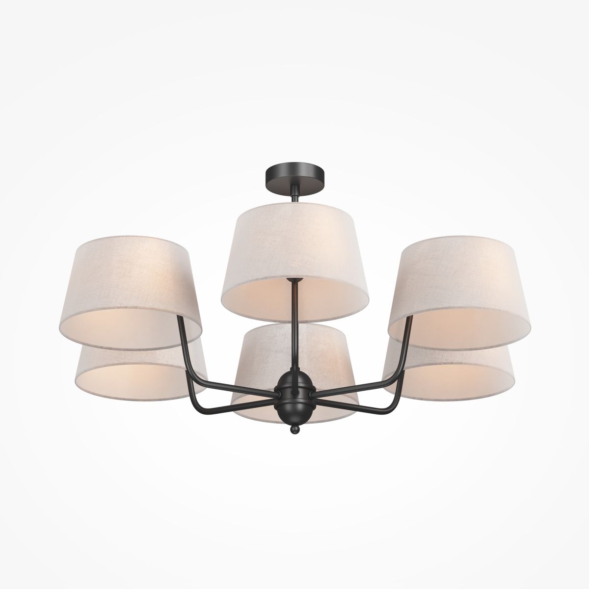 люстра на штанге maytoni modesto mod360pl-06b